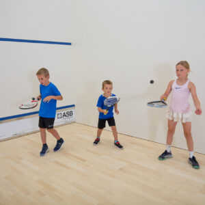 squash training for children